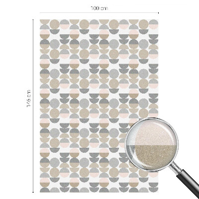 Neprůhledná fólie na sklo dveří Geometrické vzory