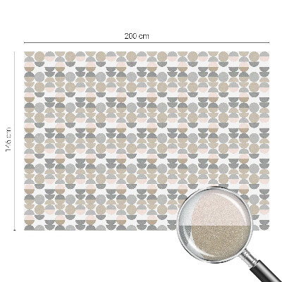 Neprůhledná fólie na sklo dveří Geometrické vzory