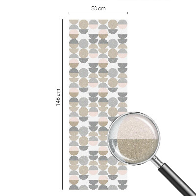 Neprůhledná fólie na sklo dveří Geometrické vzory