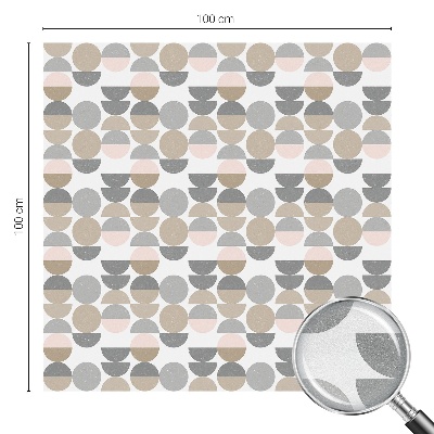 Neprůhledná fólie na sklo dveří Geometrické vzory