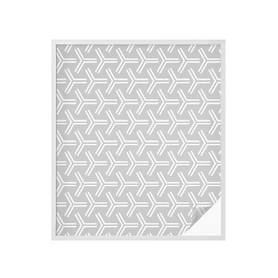 Neprůhledná fólie na sklo dveří Minimalistické linie