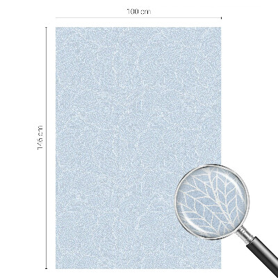 Neprůhledná fólie na sklo dveří Malovaná plsť