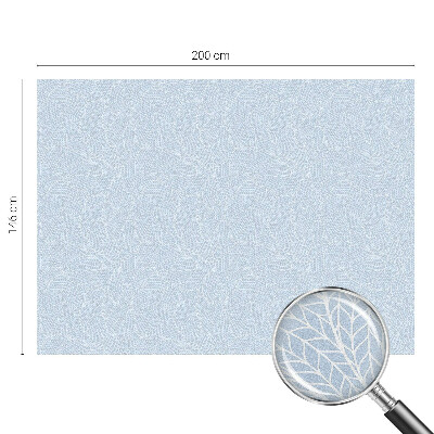 Neprůhledná fólie na sklo dveří Malovaná plsť