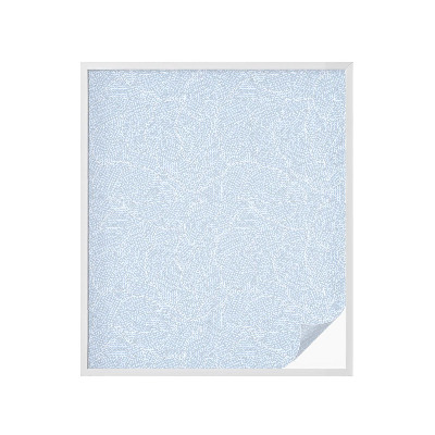 Neprůhledná fólie na sklo dveří Malovaná plsť