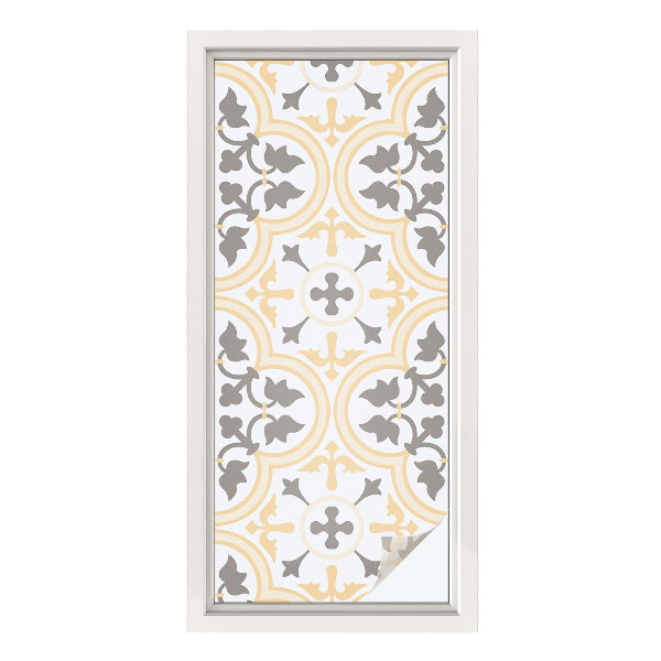 Zatmavovací fólie na okna Rostlinné vzory