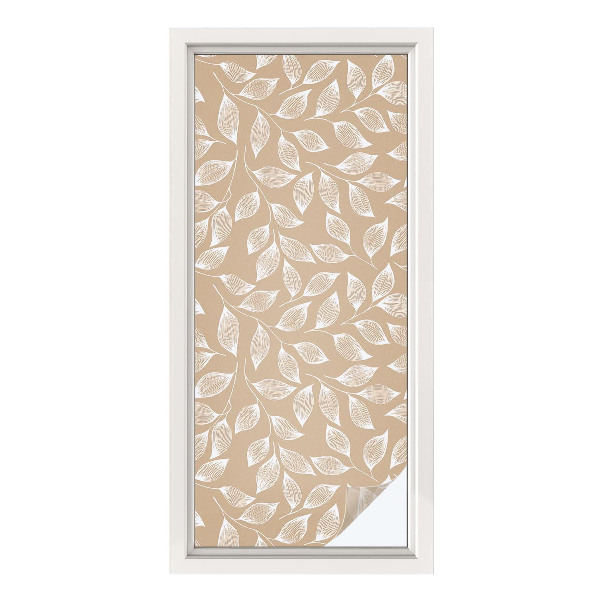 Protisluneční fólie na okna Listy přírody