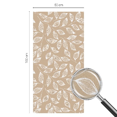 Protisluneční fólie na okna Listy přírody