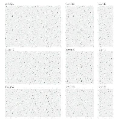 Dekorativní mléčná fólie na sklo Rozptýlené prvky