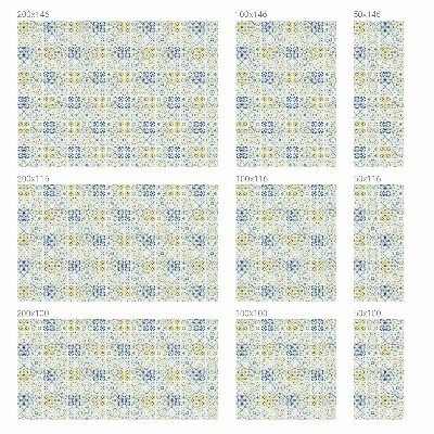 Zatmavovací fólie na okna Klasické dlaždice