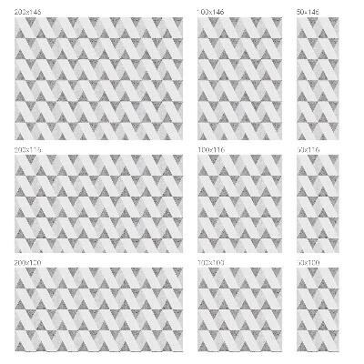 Neprůhledná fólie na sklo dveří Šedé trojúhelníky