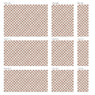 Privátní fólie na okno vitráž Klasická šachovnice