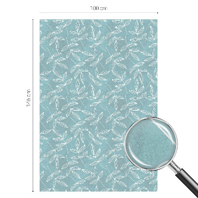 Protisluneční fólie na okna Listnatá elegance