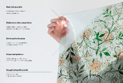 Protisluneční fólie na okna Listnatá elegance