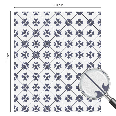 Zatmavovací fólie na okna Rostlinný motiv