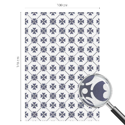 Zatmavovací fólie na okna Rostlinný motiv