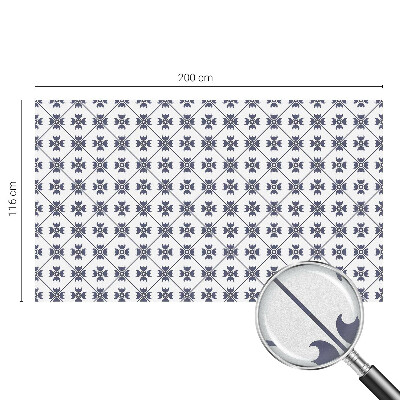 Zatmavovací fólie na okna Rostlinný motiv