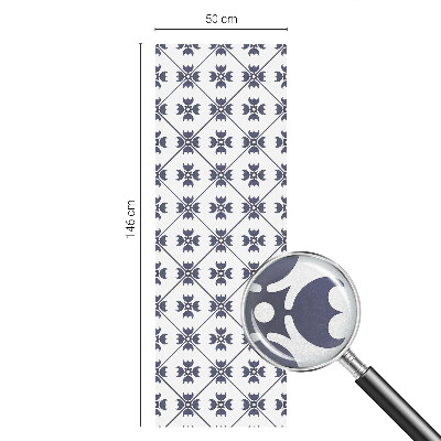 Zatmavovací fólie na okna Rostlinný motiv