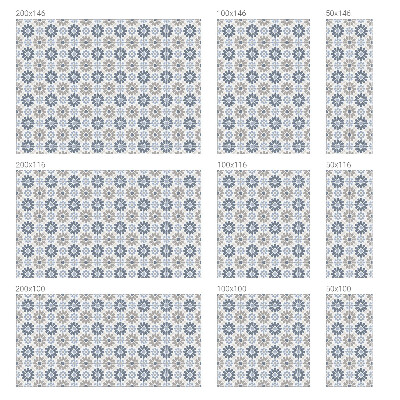 Neprůhledná fólie na sklo dveří Květinová mozaika