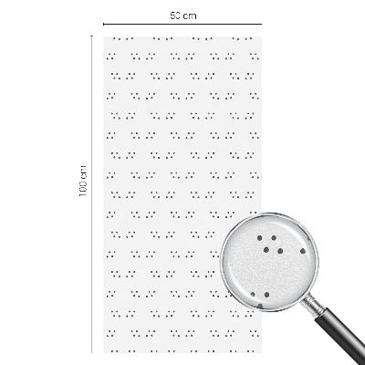 Protisluneční fólie na okna Tečkový vzor