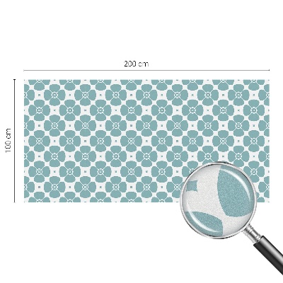 Protisluneční fólie na okna Květinová symetrie