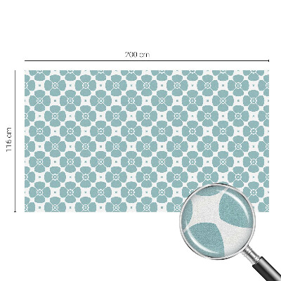 Protisluneční fólie na okna Květinová symetrie