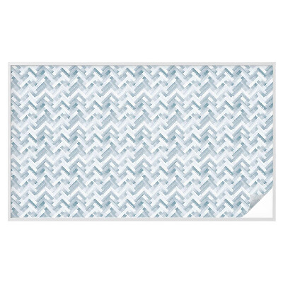 Dekorativní mléčná fólie na sklo Geometrický vzor