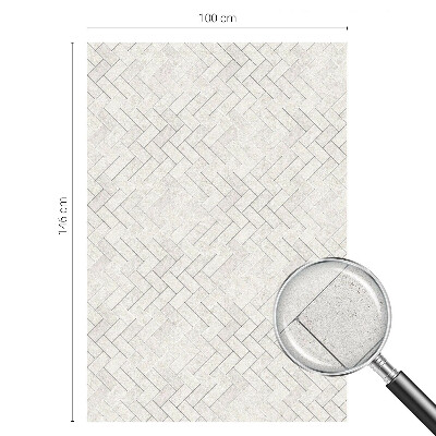 Neprůhledná fólie na sklo dveří Motiv rybí kosti