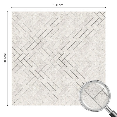 Neprůhledná fólie na sklo dveří Motiv rybí kosti