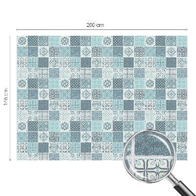 Zatmavovací fólie na okna Boho dlaždice