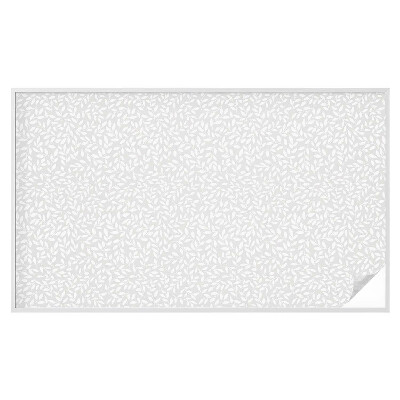 Neprůhledná fólie na sklo dveří Listový vzor