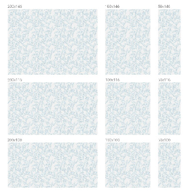 Dekorativní mléčná fólie na sklo Éterické listy