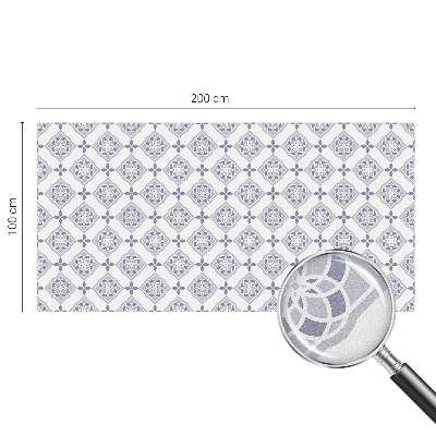 Protisluneční fólie na okna Květinové kosočtverce