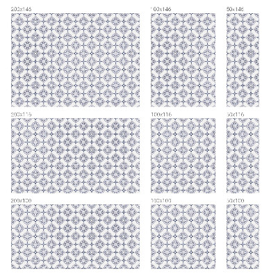 Protisluneční fólie na okna Květinové kosočtverce