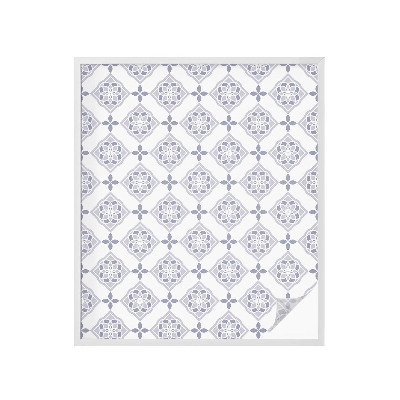 Protisluneční fólie na okna Květinové kosočtverce