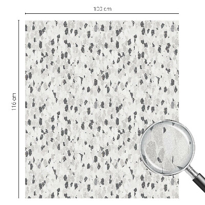 Privátní fólie na okno vitráž Jemná elegance