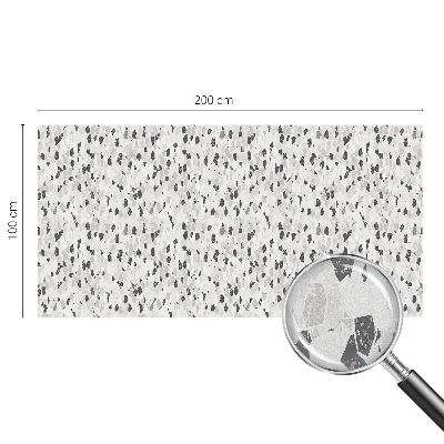 Privátní fólie na okno vitráž Jemná elegance