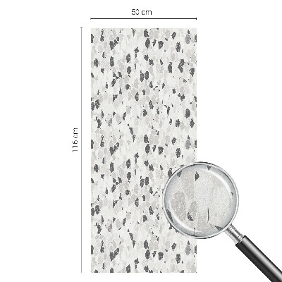 Privátní fólie na okno vitráž Jemná elegance