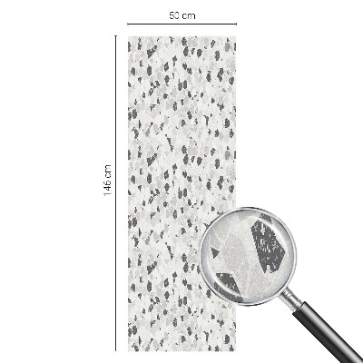 Privátní fólie na okno vitráž Jemná elegance