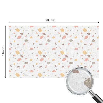 Protisluneční fólie na okna Abstraktní terazzo