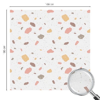 Protisluneční fólie na okna Abstraktní terazzo