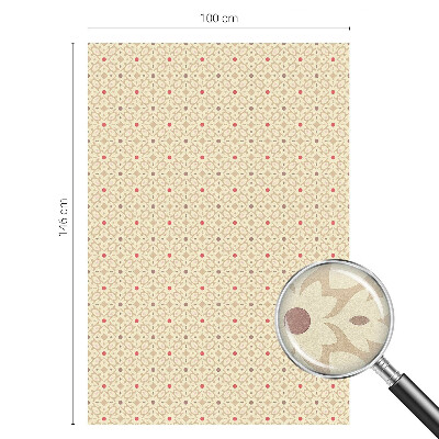 Zatmavovací fólie na okna Květinové vzory