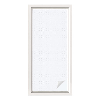 Dekorativní mléčná fólie na sklo Drobné body