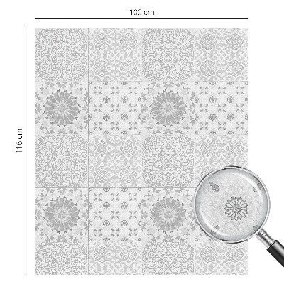 Privátní fólie na okno vitráž Klasická elegance