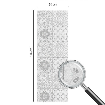 Privátní fólie na okno vitráž Klasická elegance
