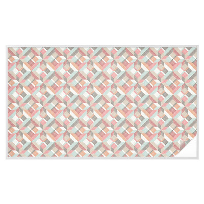 Protisluneční fólie na okna Geometrické kosočtverce