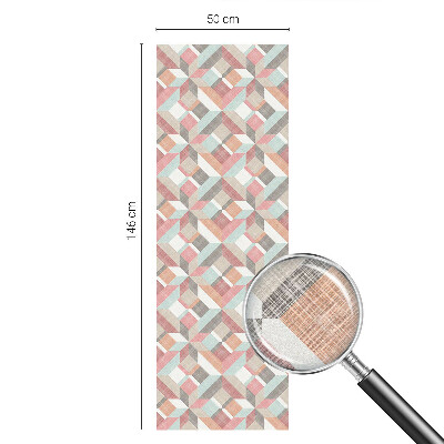 Protisluneční fólie na okna Geometrické kosočtverce