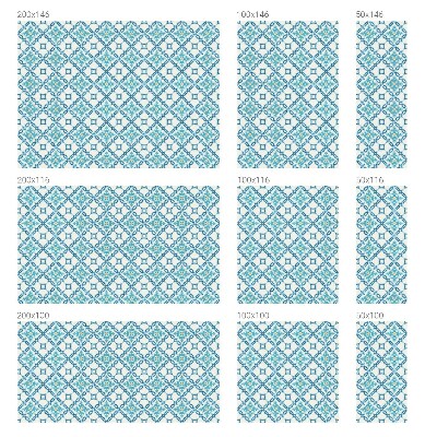 Zatmavovací fólie na okna Klasická symetrie