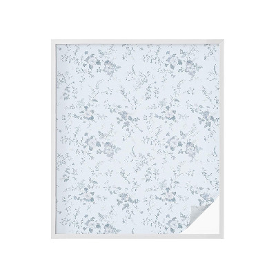 Protisluneční fólie na okna Jemné květiny