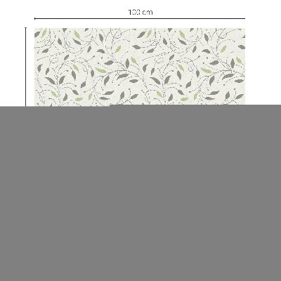 Privátní fólie na okno vitráž Listy výhonků