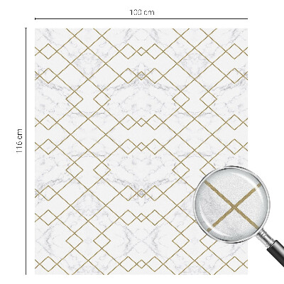 Zatmavovací fólie na okna Geometrické linie